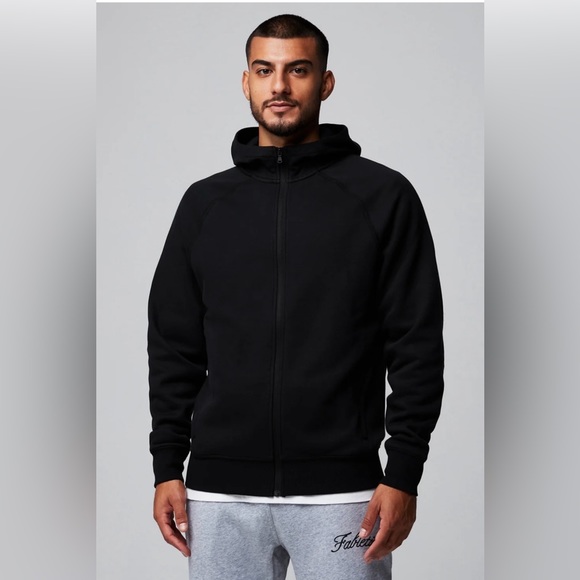 Fabletics Go-to Full zip hoodie jacket men’s - Picture 2 of 7